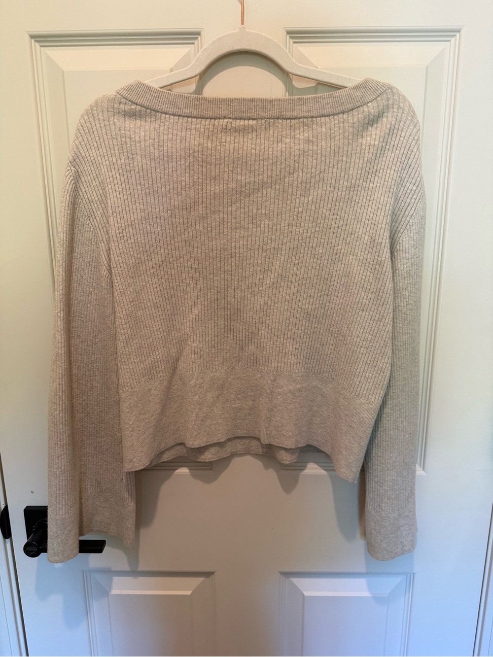 Splendid Cream Ribbed Knit Skirt & Top Set - Picture 7 of 9